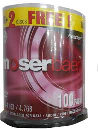 DVD - R 100 DVD Pack Moser Baer